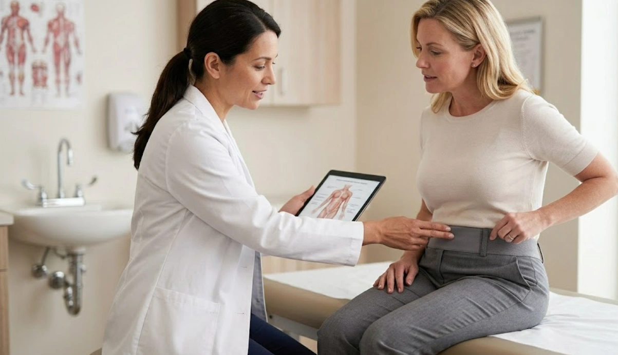 post op tummy tuck garment consultation