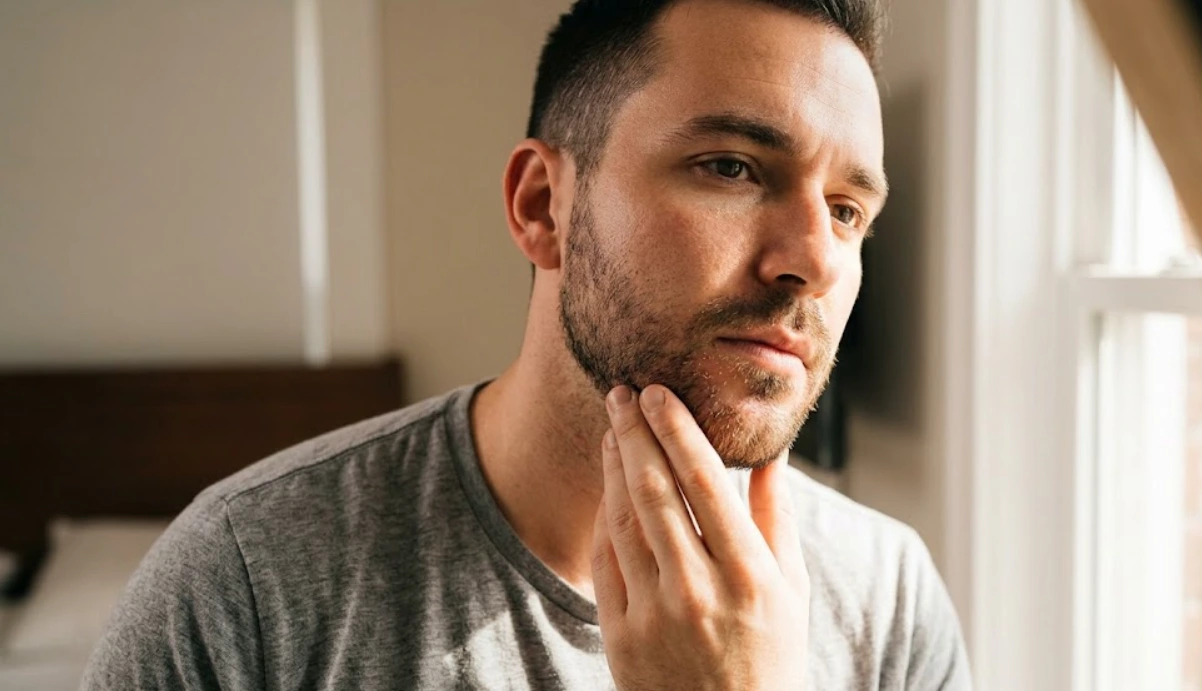 beard follicle healing model