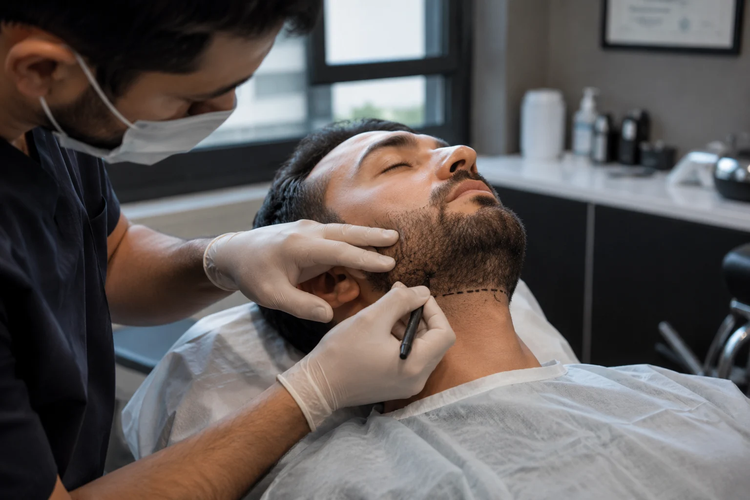 beard transplant procedure
