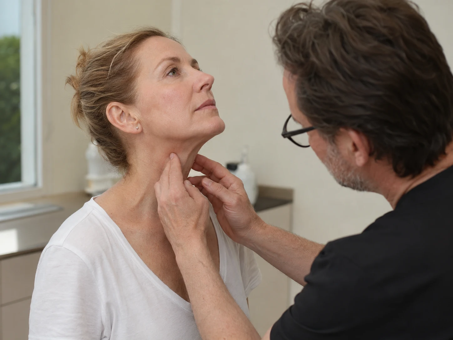 neck lift follow up neck evaluation