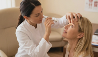 clinic exam blepharoplasty dry eyes