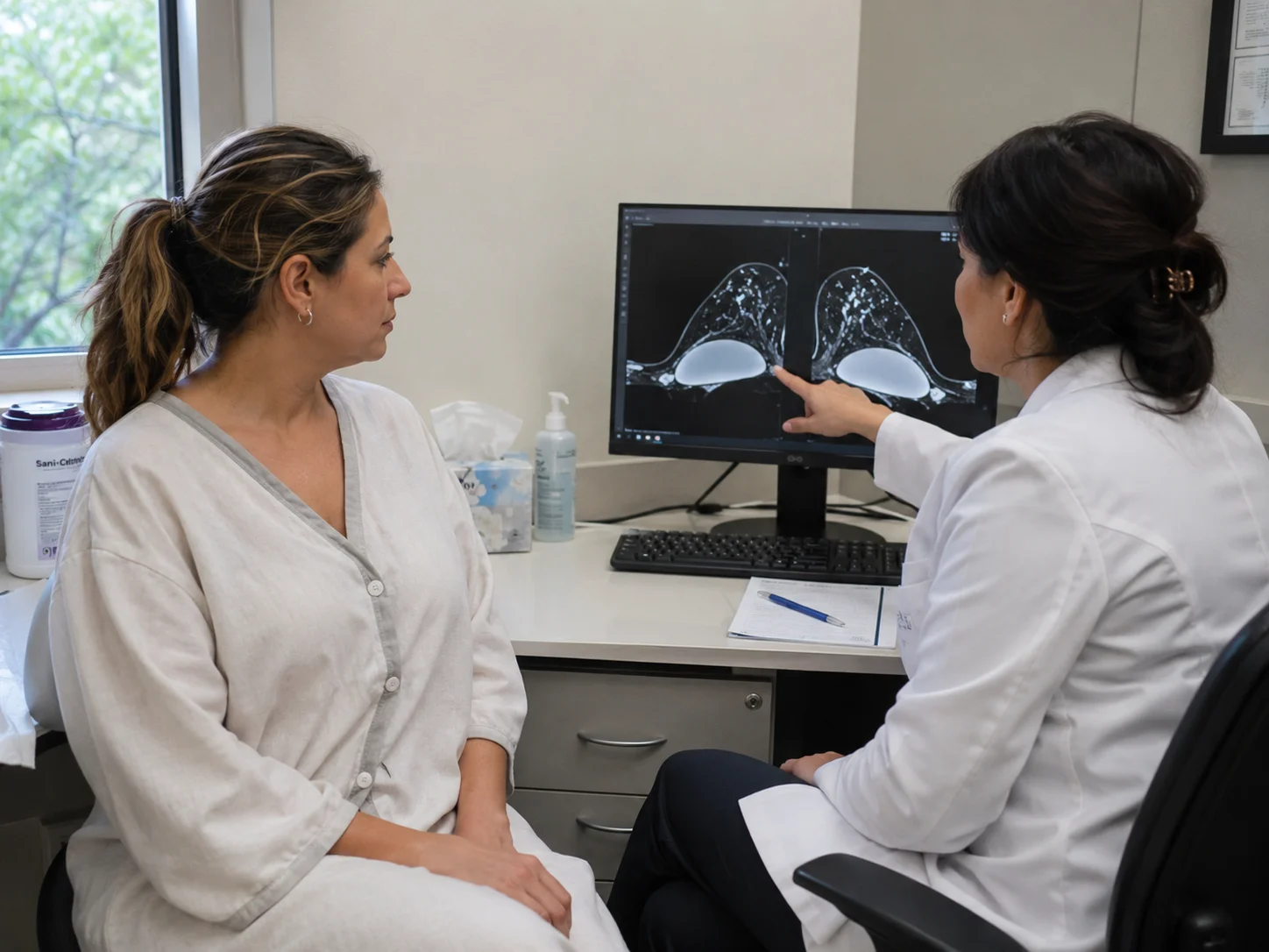 ruptured breast implants mri