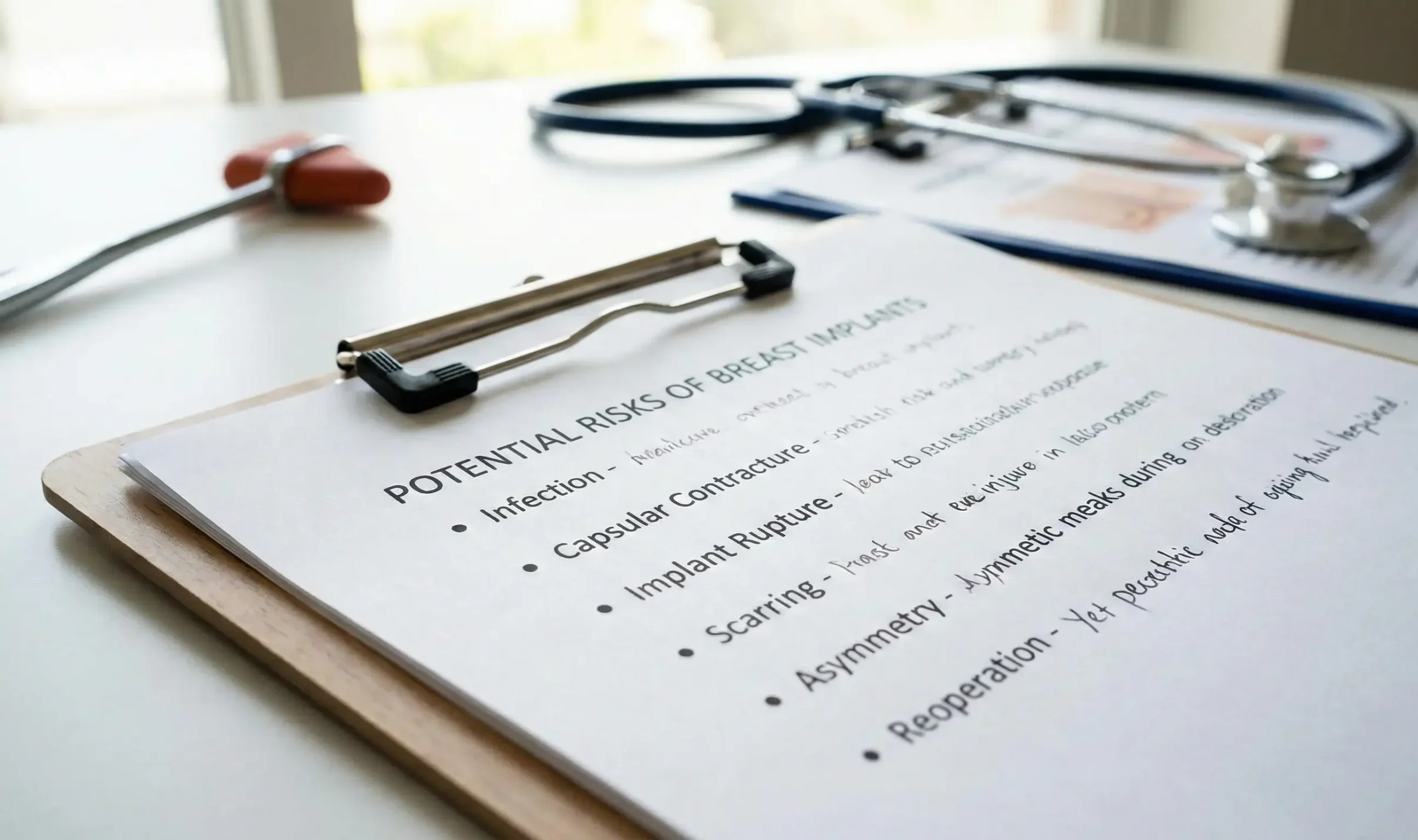lista riscurilor și complicațiilor implanturilor