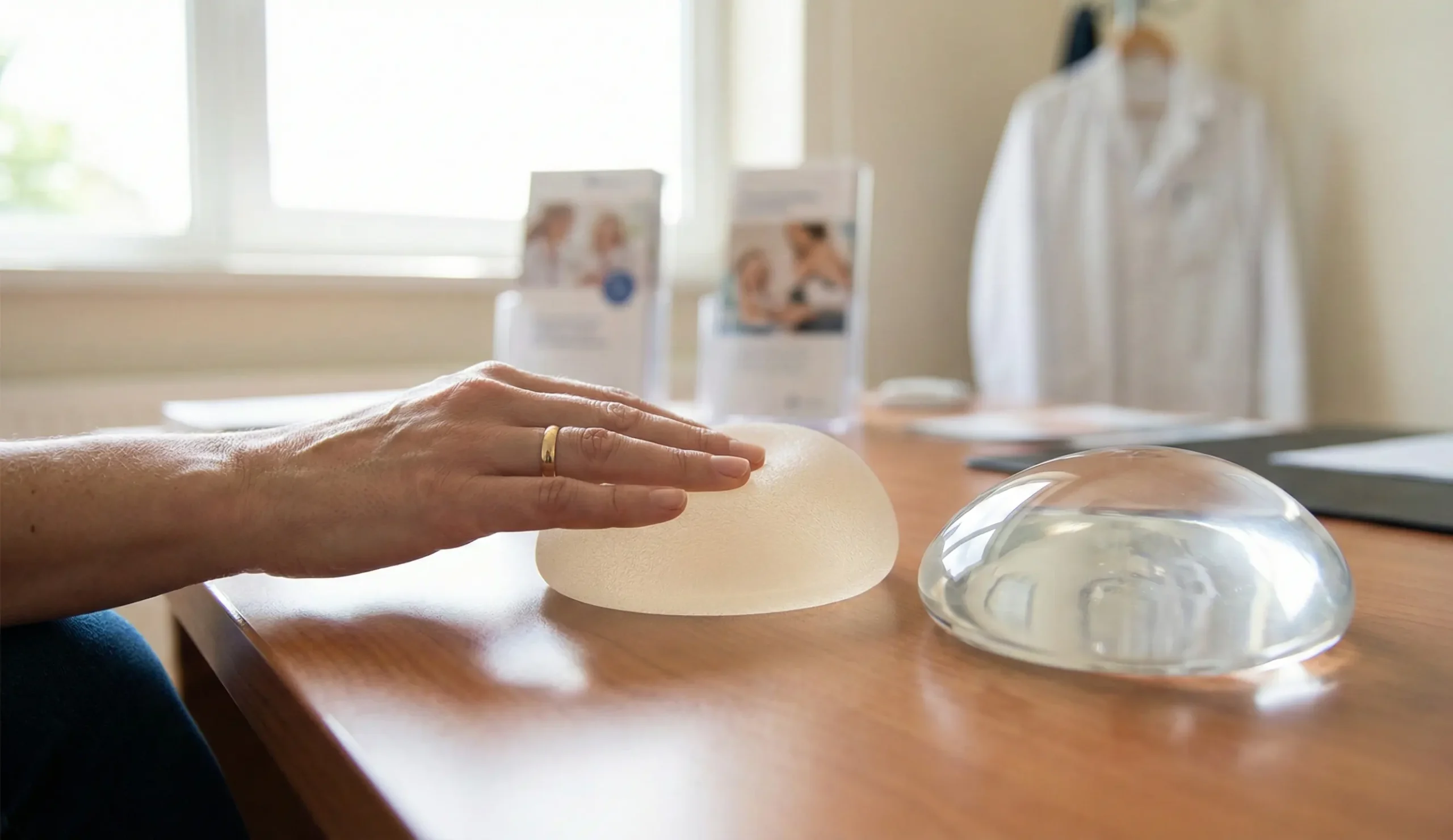 textured vs smooth silicone breast implant comparison