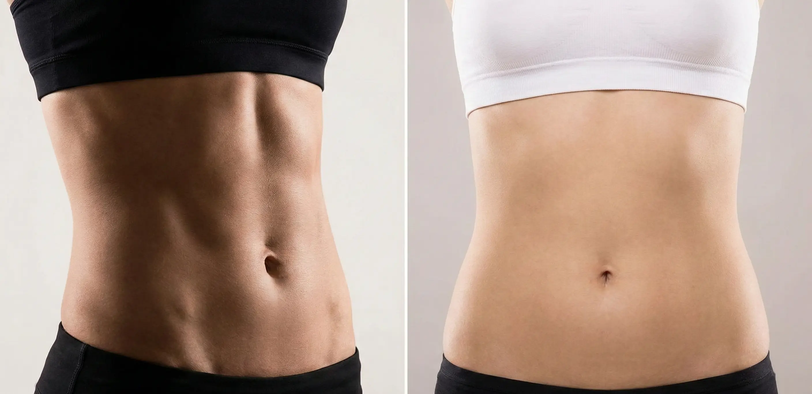 emsculpt vs liposuction comparison toned abdomen vs slimmer abdomen