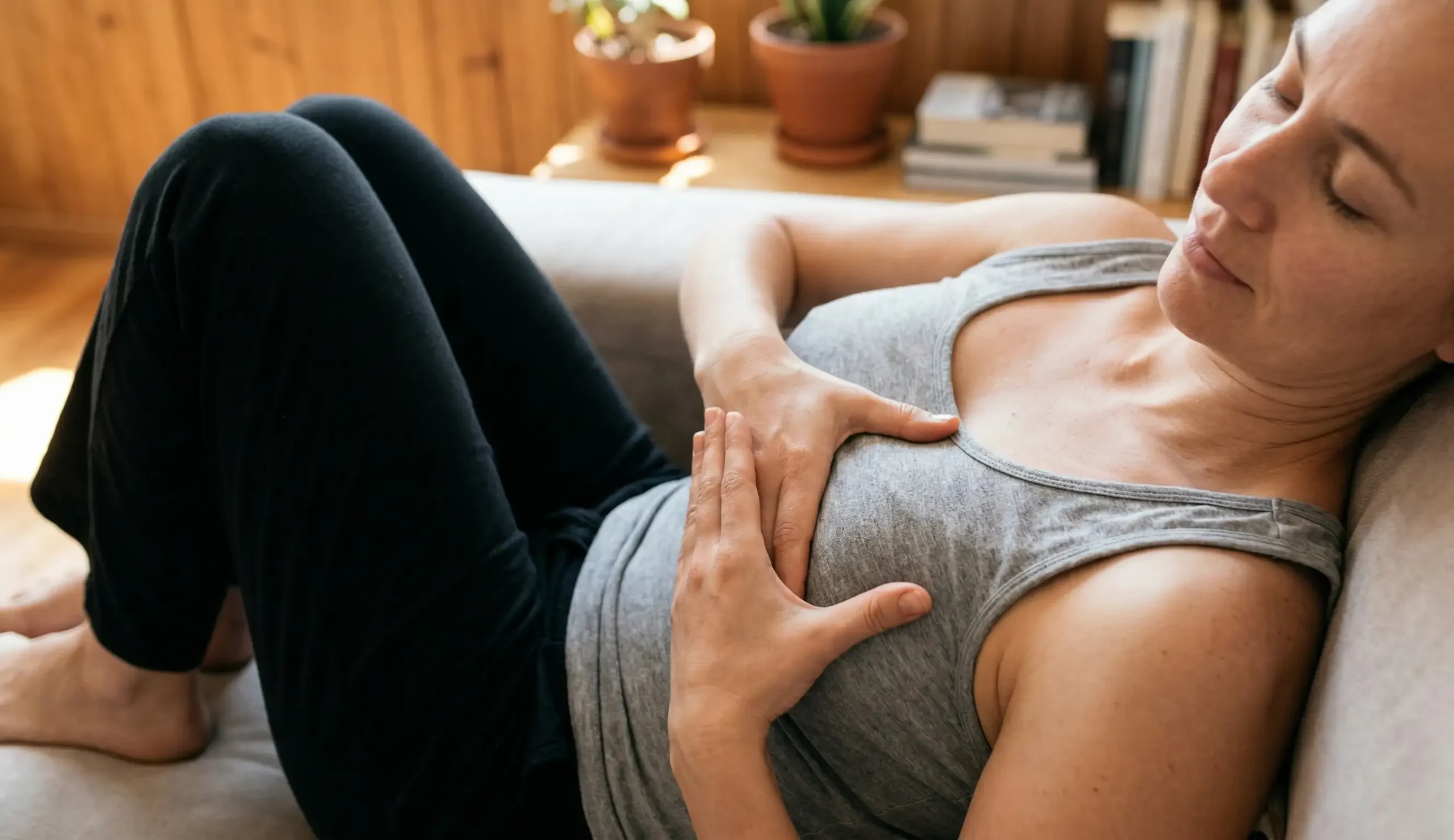 breast muscle relaxation