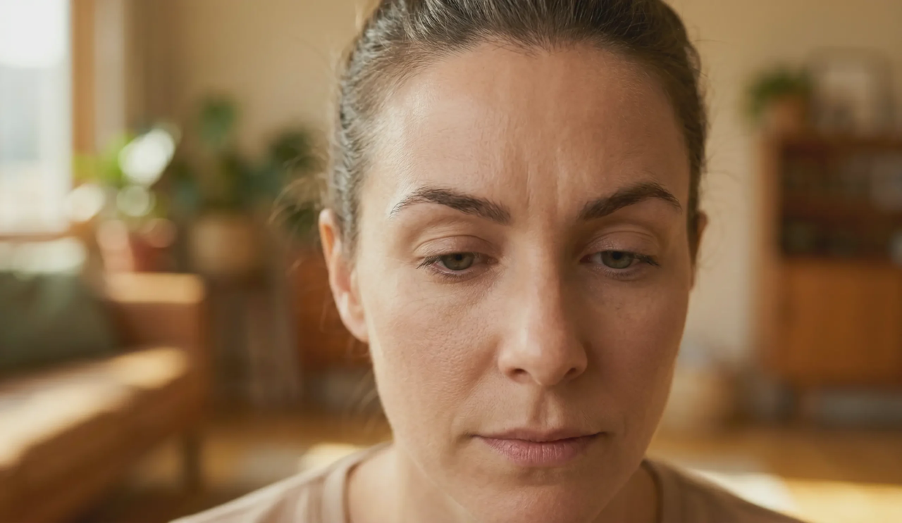 natural unscripted asymmetrical eyebrows