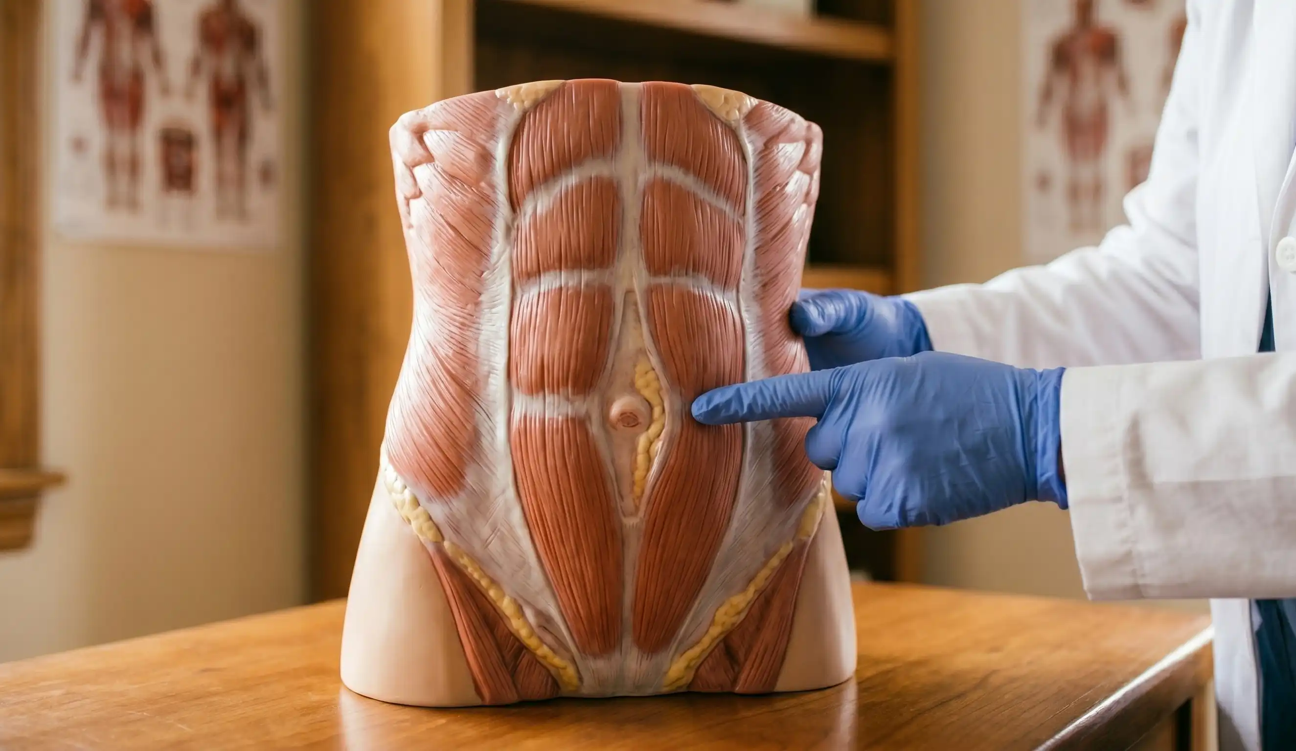 anatomical diastasis recti model