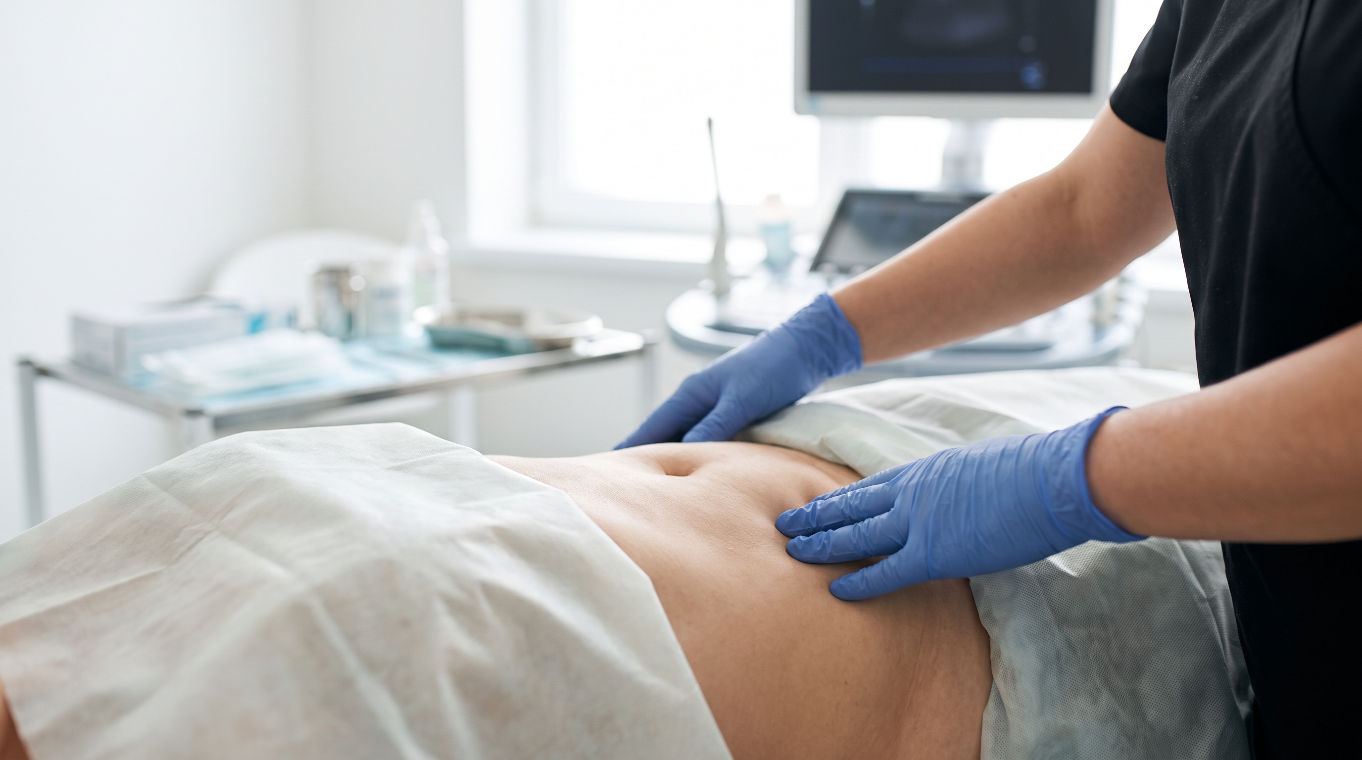 Total body lift surgery addressing extensive skin laxity and ptosis after significant weight loss.