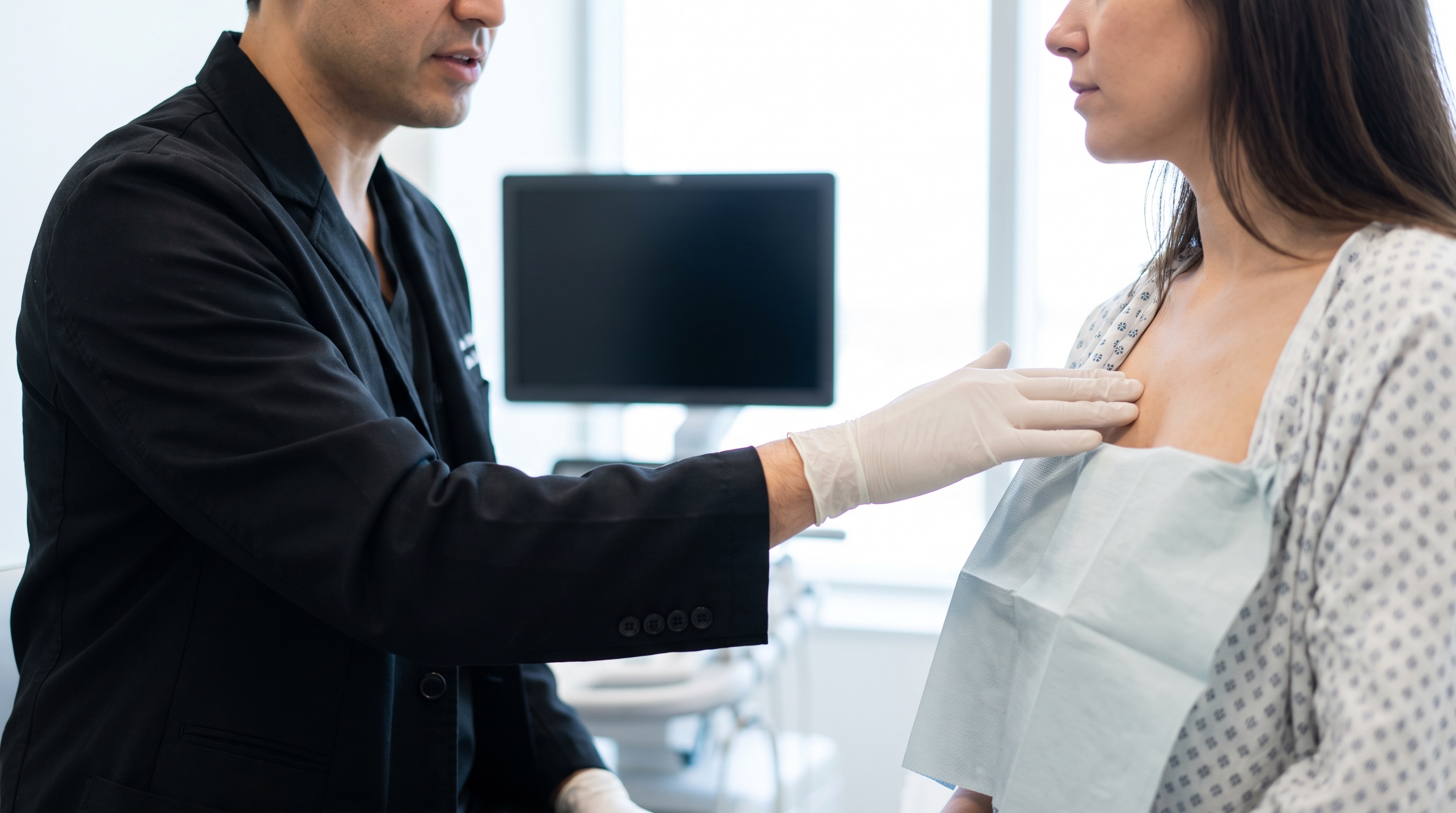 Breasts illustrating the challenges in maintaining aesthetic shape and lift results over time.